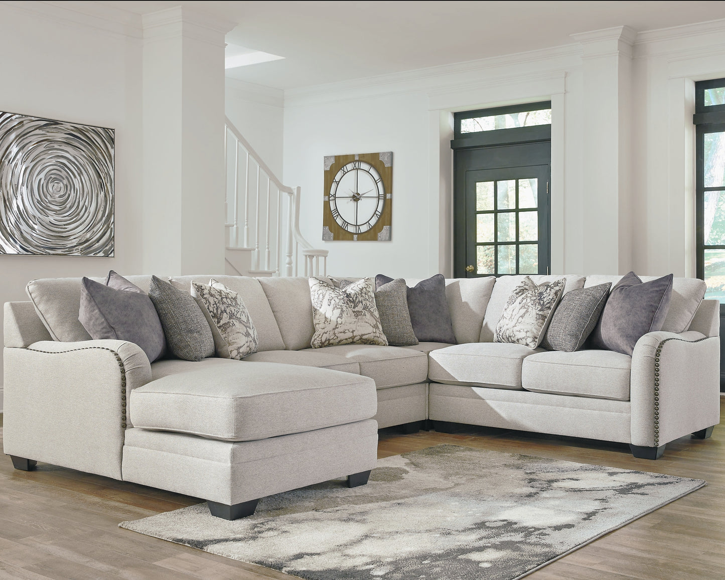 Dellara 4-Piece Sectional with Chaise