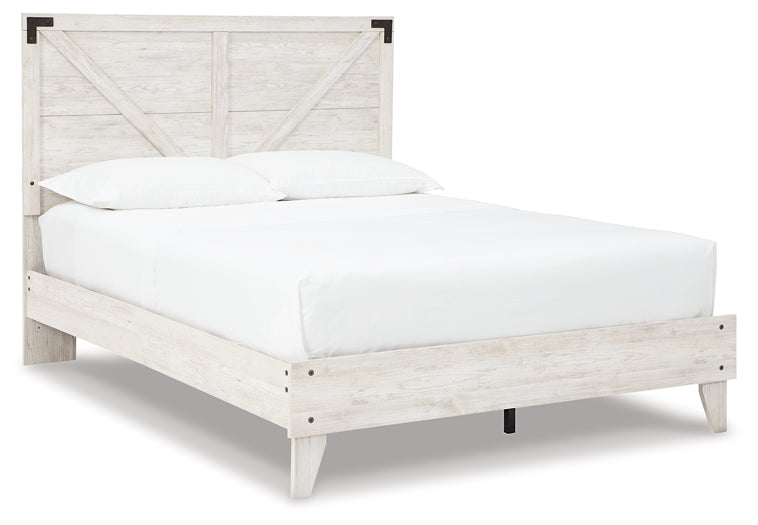 Shawburn  Crossbuck Panel Platform Bed