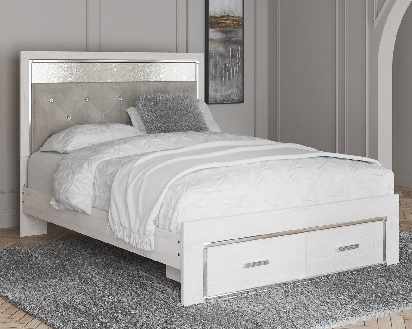 Altyra  Upholstered Storage Bed