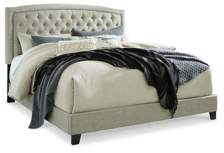 Jerary Queen Upholstered Bed with Mattress