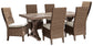 Beachcroft Outdoor Dining Table and 6 Chairs