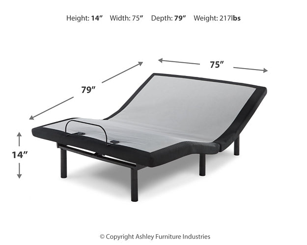 8 Inch Chime Innerspring Mattress with Adjustable Base