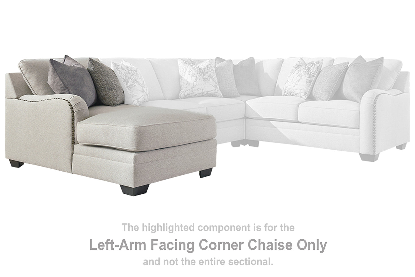 Dellara 3-Piece Sectional with Chaise