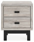 Vessalli Two Drawer Night Stand