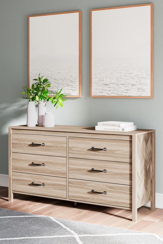 Battelle Six Drawer Dresser