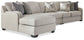 Dellara 3-Piece Sectional with Chaise