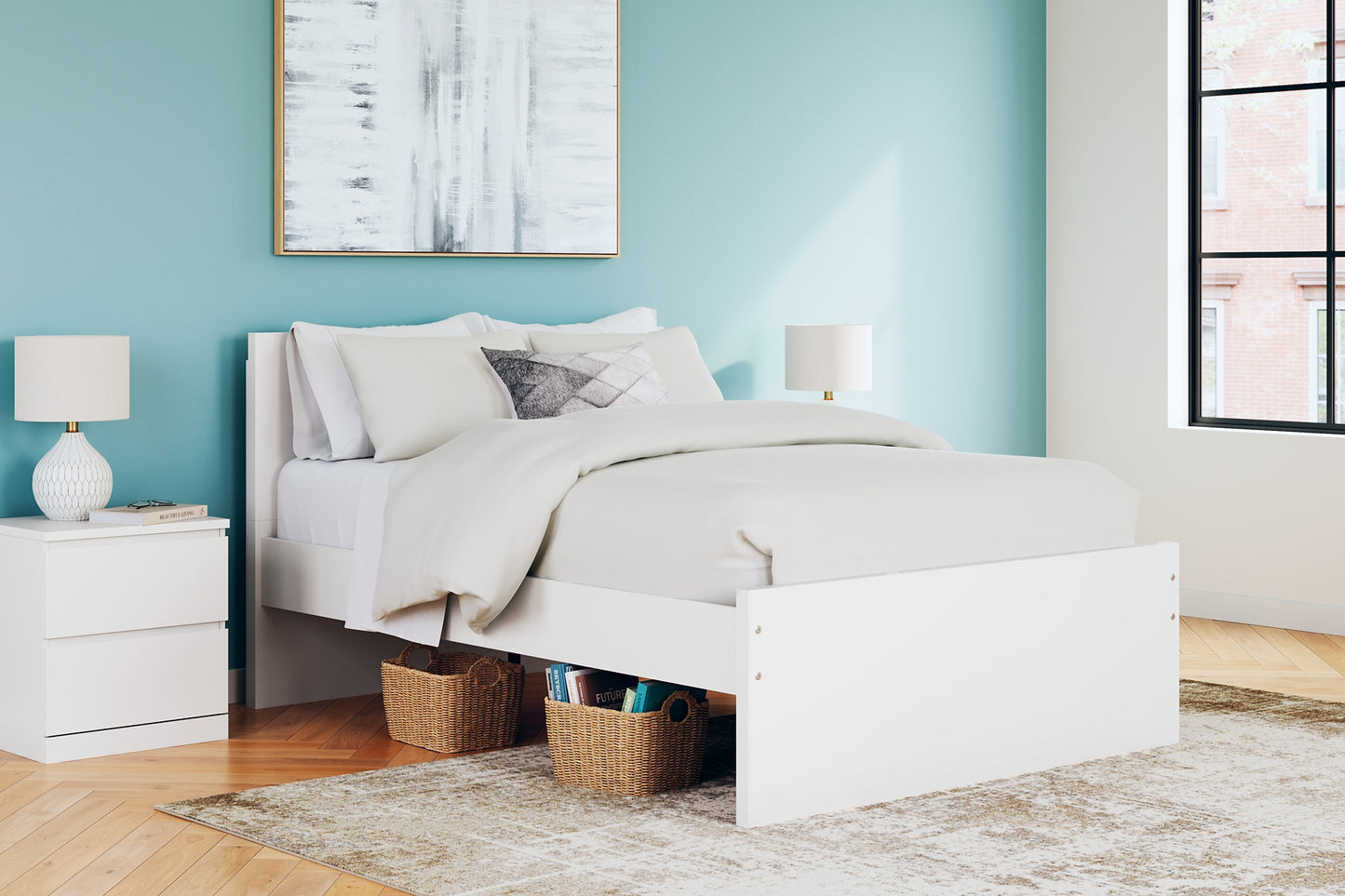 Onita  Panel Platform Bed