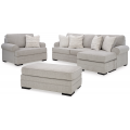 Eastonbridge Sofa Chaise, Oversized Chair and Ottoman