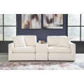 Modmax Loveseat with Storage Console 