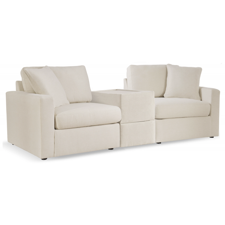 Modmax Loveseat with Storage Console 