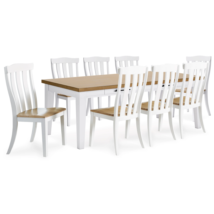 Ashbryn 9pc Rectangular Dining Room Set