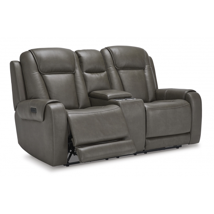 Card Player Power Reclining Loveseat