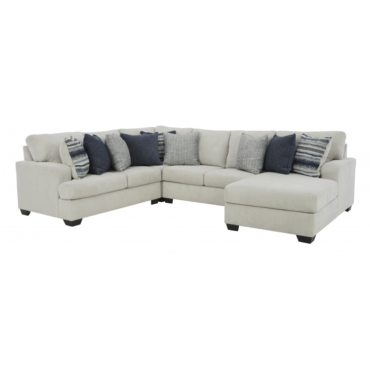 Lowder 4pc Sectional with Chaise