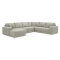 NextGen Gaucho 6pc Sectional with Chaise