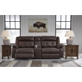 Punch Up Loveseat with Storage Console