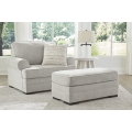 Eastonbridge Sofa Chaise, Oversized Chair and Ottoman