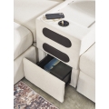 Modmax Loveseat with Console Audio System