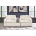 Modmax Loveseat with Console Audio System