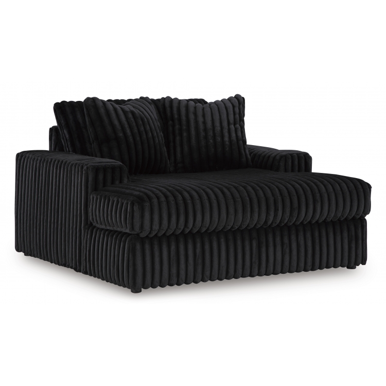 Midnight-Madness Oversized Chaise