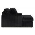 Midnight-Madness Oversized Chaise