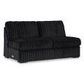 Midnight-Madness 3pc Sectional with Dual Chaise