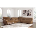 Temmpton 6pc Power Reclining Sectional